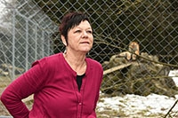 Odette Bulliard, la force tranquille du Zoo de Servion, juin 2017