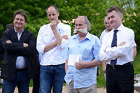 Pascal Dessauges f�t� par son parti. Bottens, juin 2013 (Cliquer ICI)