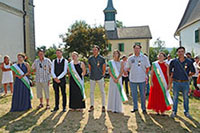 Abbaye Le Tr�fle d�Or couronne ses rois. Dommartin, ao�t 2018