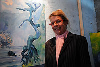 Exposition de Marie-Louise Vuffray, Bofflens. Aquarelles.