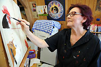 La fantaisie de Claudine Klay. Ursin. Poliez-Pittet, avril 2013 (Cliquer ICI)