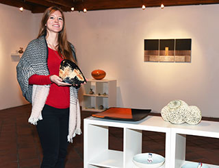 Festival de cramique contemporaine, exposition  la Fondation LEstre, Ropraz, novembre 2018. Photo Dany Schaer.