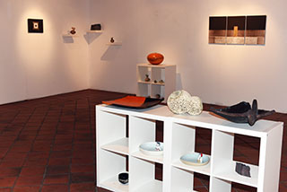 Festival de cramique contemporaine, exposition  la Fondation LEstre, Ropraz, novembre 2018. Photo Dany Schaer.