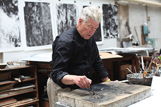 Exposition David Lynch aux cimaises du Muse Forel. Morges, octobre 2018. Par Dany Schaer - Journaliste-photographe