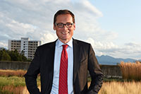 Interview - Un homme dcid  dfendre lindpendance de la Suisse. Lausanne, octobre 2019.