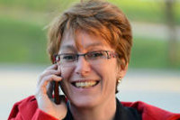 Fabienne Despot  la tte de l'UDC Vaud. Chavornay, dcembre 2013 (cliquer ICI)