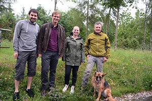 les organisateurs de Festi�Jorat, projet d�un parc naturel dans les for�ts du Jorat