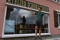 Atelier d�horlogerie Micha�l Villaz: l�Horlogerie au c�ur de la campagne. Saint-Cierges, octobre 2018