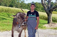 Cristiano et Bambi une histoire de c�ur � Ferme de Beauregard, Moudon, juillet 2018