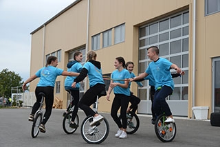L�Ecole de cirque du Talent inaugure ses locaux. Chavornay, septembre 2018. Reportage de Dany Schaer, journaliste photographe