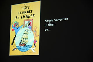 Plong�e dans le monde d�Herg� et de Tintin. Chapelle-sur-Moudon, f�vrier 2018 - Reportage de Dany Schaer, journaliste-photographe