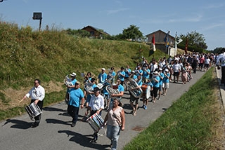 LAbbaye de Chapelle enregistre un record de nouveaux membres. Chapelle-sur-Moudon, juillet 2019. Reportage de Dany Schaer, journaliste photographe