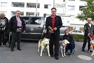 B�n�diction des animaux - Fran�ois d�Assise, un saint ami des b�tes - Eglise catholique de Payerne, le 5 octobre 2019 - Reportage de Dany Schaer, journaliste photographe