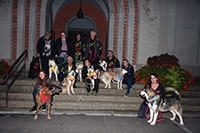 Bndiction des animaux - Franois dAssise, un saint ami des btes - Eglise catholique de Payerne, le 5 octobre 2019