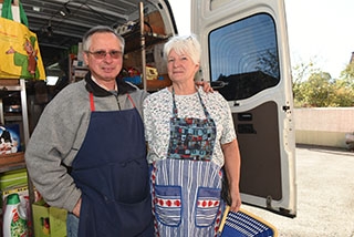 L�Epicerie du village a ferm� ses jolis volets verts - Fran�oise et Roger Grossenbacher, Chapelle-sur-Moudon - Journal de Moudon et Echo du Gros-de-Vaud, vendredi 11 janvier 2019