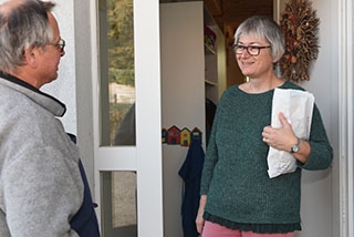 L�Epicerie du village a ferm� ses jolis volets verts - Fran�oise et Roger Grossenbacher, Chapelle-sur-Moudon - Journal de Moudon et Echo du Gros-de-Vaud, vendredi 11 janvier 2019