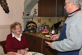 L�Epicerie du village a ferm� ses jolis volets verts - Fran�oise et Roger Grossenbacher, Chapelle-sur-Moudon - Journal de Moudon et Echo du Gros-de-Vaud, vendredi 11 janvier 2019