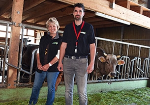 La "Ferme aux 4 Vents" place la qualit de vie au cur de son activit. Johan et Reynald Viret, Villars-Tiercelin, juin 2019 - Reportage de Dany Schaer, journaliste photographe