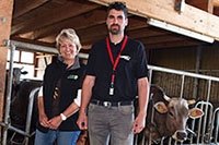 La "Ferme aux 4 Vents" place la qualit de vie au cur de son activit. Johan et Reynald Viret, Villars-Tiercelin, juin 2019