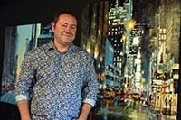 Guy-Claude Portmann, du Chur de Bettens aux toiles de New-York. aot 2019 (cliquer ICI)