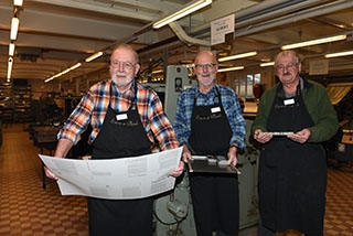 Atelier-Muse Encre & Plomb: pour que lesprit et lme des typographes demeurent. Chavannes-prs-Renens, fvrier 2019. Reportage de Dany Schaer, journaliste photographe