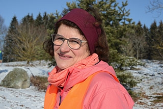 Les Paysannes vaudoises en course sur le Plateau du Jorat - Thierrens, 26 janvier 2019 - Reportage de Dany Schaer, journaliste photographe