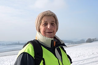 Les Paysannes vaudoises en course sur le Plateau du Jorat - Thierrens, 26 janvier 2019 - Reportage de Dany Schaer, journaliste photographe
