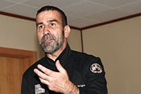 Stop  Malbouffe. Philippe Ligron, confrencier et  responsable de la Food Experience  lAlimentarium de Vevey Chapelle-sur-Moudon fvrier 2019