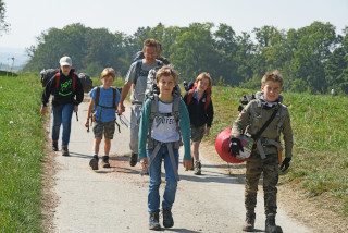 La vie en fort des coureurs des bois - Ane Aventure, Chapelle-sur-Moudon, samedi 19 septembre 2020. Reportage de Dany Schaer, journaliste photographe
