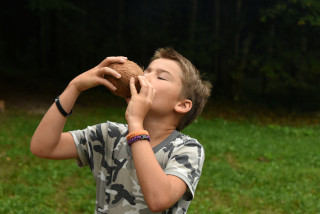 La vie en fort des coureurs des bois - Ane Aventure, Chapelle-sur-Moudon, samedi 19 septembre 2020. Reportage de Dany Schaer, journaliste photographe
