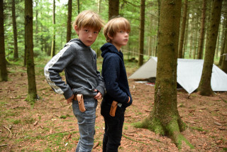 La vie en fort des coureurs des bois - Ane Aventure, Chapelle-sur-Moudon, samedi 19 septembre 2020. Reportage de Dany Schaer, journaliste photographe
