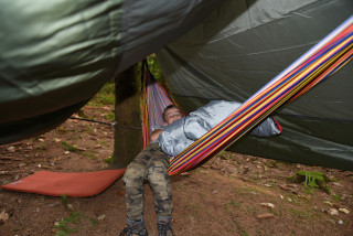 La vie en fort des coureurs des bois - Ane Aventure, Chapelle-sur-Moudon, samedi 19 septembre 2020. Reportage de Dany Schaer, journaliste photographe