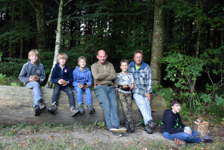 La vie en fort des coureurs des bois - Ane Aventure, Chapelle-sur-Moudon, samedi 19 septembre 2020. Reportage de Dany Schaer, journaliste photographe