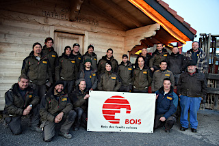 Dizerens Fr�res, une entreprise fid�le au bois Suisse - Chapelle-sur-Moudon, f�vrier 2020. Reportage de Dany Schaer, journaliste photographe