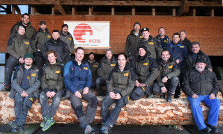 Dizerens Fr�res, une entreprise fid�le au bois Suisse - Chapelle-sur-Moudon, f�vrier 2020. Reportage de Dany Schaer, journaliste photographe