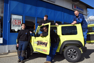 Une femme aux commandes du garage Bellevue Thierrens ds le 1er avril 2020 - Reportage de Dany Schaer, journaliste photographe