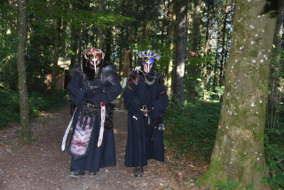 Un jeu de rle au cur du Bois des Brigands - Association GN Azoria - Thierrens, septembre 2020 - Reportage de Dany Schaer, journaliste photographe