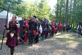 Un jeu de rle au cur du Bois des Brigands - Association GN Azoria - Thierrens, septembre 2020 - Reportage de Dany Schaer, journaliste photographe