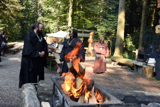 Un jeu de rle au cur du Bois des Brigands - Association GN Azoria - Thierrens, septembre 2020 - Reportage de Dany Schaer, journaliste photographe