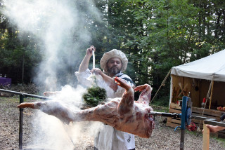Un jeu de rle au cur du Bois des Brigands - Association GN Azoria - Thierrens, septembre 2020 - Reportage de Dany Schaer, journaliste photographe