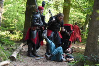 Un jeu de rle au cur du Bois des Brigands - Association GN Azoria - Thierrens, septembre 2020 - Reportage de Dany Schaer, journaliste photographe
