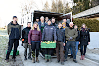 Les jeunes ours du zoo partent pour Hamerton, Royaume Uni. Zoo de Servion, janvier 2020 (cliquer ICI)