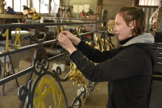 De la Feuille dor au portique en molasse. Ella Villaz, Tramelan  Saint-Cierges, 30 avril 2024. Reportage de Dany Schaer, journaliste photographe