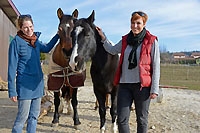 Le cheval pour aider les enseignants � tenir le cap. Thierrens, avril 2015 (cliquer ICI)