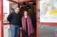 Cin�ma Bel-Air: Chahnaz Siba�, passionaria des salles obscures. Yverdon, f�vrier 2013 (cliquer ICI)