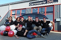La Carrosserie Dan met de la couleur dans son staff - Goumo�ns-la-Ville, novembre 2013 (Cliquer ICI)