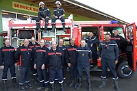 SDIS Haute-Broye : inauguration d�un camion tonne pompe. Thierrens, novembre 2013 (Cliquer ICI)