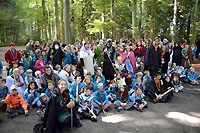 Les Scouts cherchent le secret du Graal dans les bois d�Echallens. Octobre 2015 (Cliquer ICI)