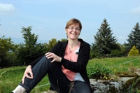 Anne-Christine Golay, une pasteure aux pieds nus sur le Plateau du Jorat - St-Cierges, octobre 2014 (cliquer ICI)